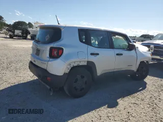 2019 Jeep Renegade Sport with VIN ZACNJAAB2KPK16435, listed as a Copart auction lot 58213515 with 218,292 mi miles and Salvage title. Bid and sale history available at DreamBid. Image 3.