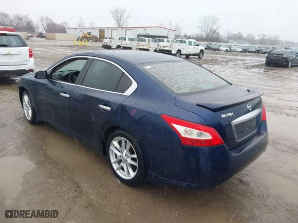 2009 Nissan Maxima 3.5 S with VIN 1N4AA51E89C859430, listed as a IAAI auction lot 41817126 with 151,482 mi miles. Bid and sale history available at carsss.com. Image 3.