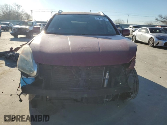 2011 Nissan Rogue SV z VIN JN8AS5MV4BW273321, wystawiony jako Copart lot #42253855 z przebiegiem 130 241 mil mil oraz Szkoda całkowita • Salvage title. Historia ofert i sprzedaży dostępna na DreamBid. Obrazek 5.