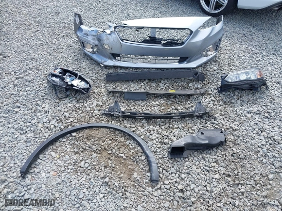 2017 Subaru Impreza Premium with VIN 4S3GTAB67H3753287, listed as a IAAI auction lot 42075877 with 55,247 mi miles. Bid and sale history available at carsss.com. Image 12.