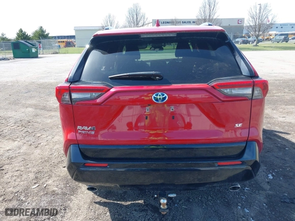 2021 Toyota RAV4 Prime SE with VIN JTMAB3FV2MD059200, listed as a IAAI auction lot 41957023 with 27,451 mi miles. Bid and sale history available at carsss.com. Image 16.