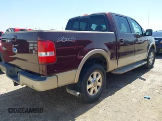 2008 Ford F-150 XLT with VIN 1FTPW14V58KC96206, listed as a IAAI auction lot 42004866 with 208,481 mi miles. Bid and sale history available at carsss.com. Image 4.