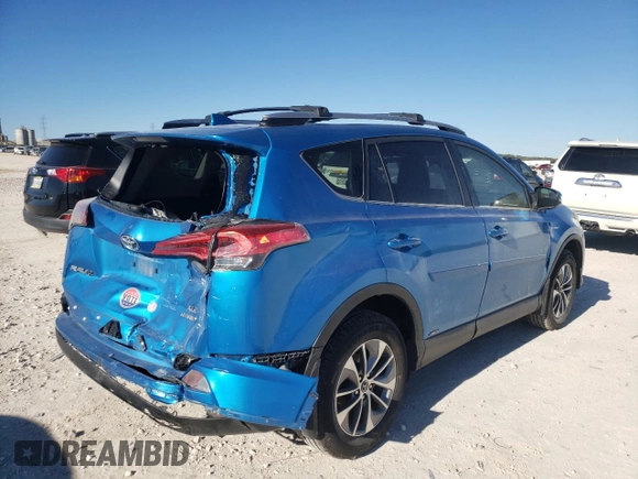 2017 Toyota RAV4 Hybrid XLE with VIN JTMRJREV5HD088190, listed as a Copart auction lot 71149792 with 153,450 mi miles. Bid and sale history available at carsss.com. Image 3.