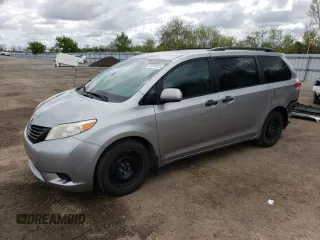 2011 Toyota Sienna z VIN 5TDZK3DC3BS016426, wystawiony jako Copart lot #57070075 z przebiegiem 270 749 mil mil oraz Szkoda całkowita • Salvage title. Historia ofert i sprzedaży dostępna na DreamBid. Obrazek 1.