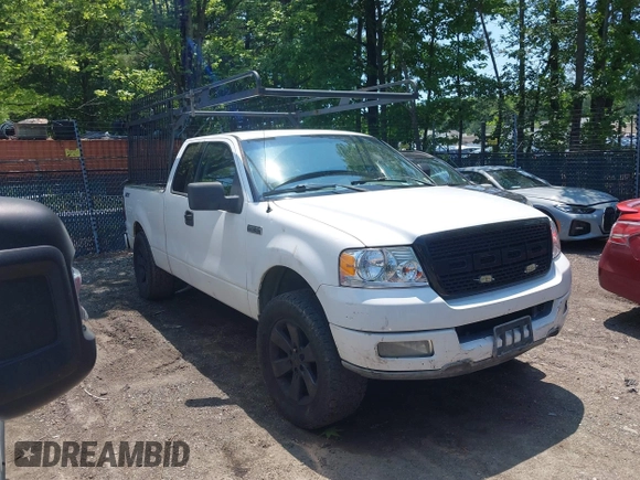 2004 Ford F-150 STX with VIN 1FTRX12W24NC08853, listed as a IAAI auction lot 42391695 with Not provided miles and . Bid and sale history available at DreamBid. Image 1.
