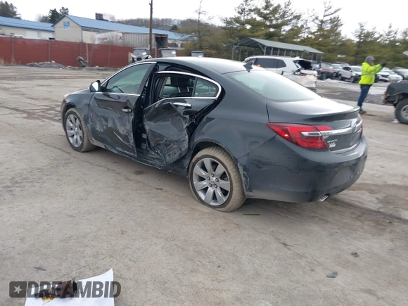 2014 Buick Regal Premium I with VIN 2G4GP5EX1E9187772, listed as a IAAI auction lot 41652744 with 95,875 mi miles and . Bid and sale history available at DreamBid. Image 3.