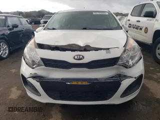 2014 Kia Rio LX with VIN KNADM5A34E6377346, listed as a Copart auction lot 82783993 with 107,160 mi miles and Salvage Title. Bid and sale history available at carsss.com. Image 5.