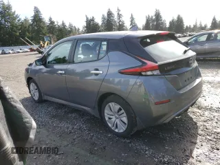 2023 Nissan LEAF S with VIN 1N4AZ1BV2PC555166, listed as a Copart auction lot 46501375 with 27,435 mi miles and Salvage Title. Bid and sale history available at DreamBid. Image 2.