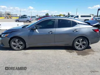 2022 Nissan Sentra SV with VIN 3N1AB8CV6NY249729, listed as a IAAI auction lot 41950019 with 44,935 mi miles. Bid and sale history available at carsss.com. Image 14.