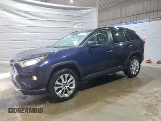 2019 Toyota RAV4 Limited with VIN 2T3N1RFV8KC055886, listed as a Copart auction lot 50553305 with 70,190 mi miles and Salvage Title. Bid and sale history available at carsss.com. Image 1.