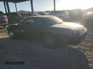 2002 Ford Thunderbird Hardtop Premium with VIN 1FAHP60A52Y101572, listed as a Copart auction lot 54356595 with 99,505 mi miles and Clean Title. Bid and sale history available at DreamBid. Image 2.