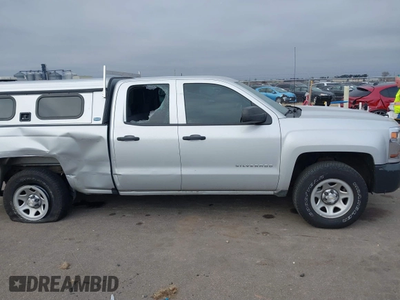 2017 Chevrolet Silverado 1500 Work Truck with VIN 1GCVKNEC3HZ266524, listed as a IAAI auction lot 41060574 with 138,002 mi miles. Bid and sale history available at carsss.com. Image 13.