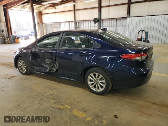2024 Toyota Corolla LE with VIN 5YFB4MDE1RP098209, listed as a Copart auction lot 50444555 with 47,400 mi miles and Salvage Title. Bid and sale history available at carsss.com. Image 2.