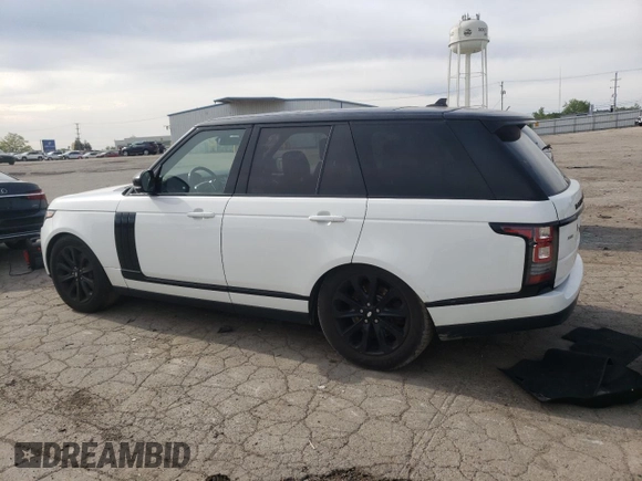 2016 Land Rover Range Rover HSE с VIN SALGS2PF1GA294939, выставлен на аукционе Copart как лот 58174885 с пробегом 88 228 миль миль и Чистый • Clean title. История ставок и продаж доступна на DreamBid. Изображение 2.
