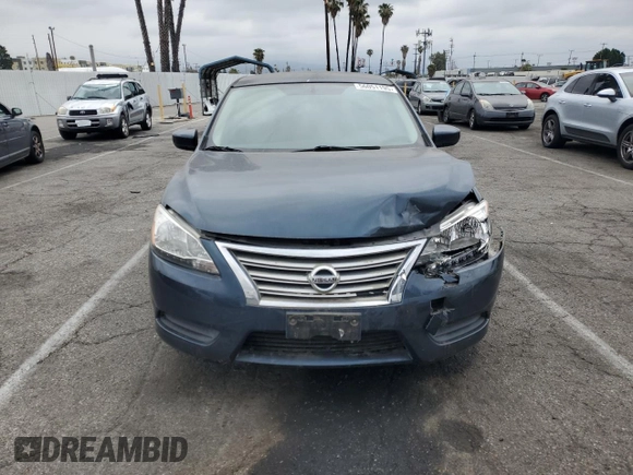 2014 Nissan Sentra SV with VIN 1N4AB7AP1EN854403, listed as a Copart auction lot 56051195 with 108,983 mi miles and Clean Title. Bid and sale history available at DreamBid. Image 5.