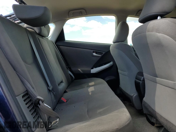 2014 Toyota Prius Four with VIN JTDKN3DU2E0381009, listed as a Copart auction lot 55391645 with 116,227 mi miles and Non Repairable. Bid and sale history available at DreamBid. Image 10.