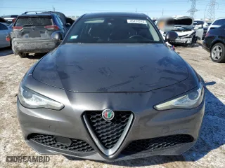 2017 Alfa Romeo Giulia with VIN ZARFAEBN8H7525734, listed as a Copart auction lot 45414215 with 53,132 mi miles and Salvage Title. Bid and sale history available at carsss.com. Image 5.