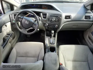 2013 Honda Civic Sdn LX with VIN 2HGFB2F40DH008726, listed as a Copart auction lot 52205165 with 310,718 mi miles and Salvage Title. Bid and sale history available at carsss.com. Image 8.