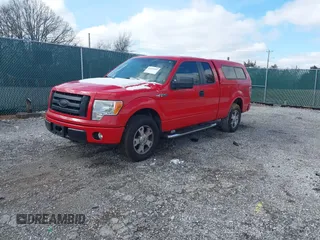 2009 Ford F-150 STX with VIN 1FTRX12WX9FA65135, listed as a IAAI auction lot 41608999 with 94,244 mi miles. Bid and sale history available at carsss.com. Image 2.