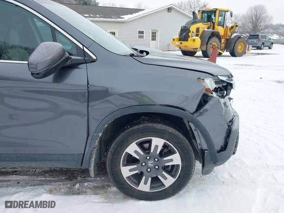 2017 Honda Ridgeline RTL-E with VIN 5FPYK3F75HB035253, listed as a IAAI auction lot 41292668 with 115,581 mi miles. Bid and sale history available at carsss.com. Image 18.