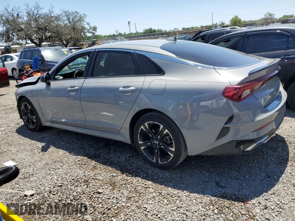2021 Kia K5 GT-Line with VIN 5XXG64J27MG022120, listed as a Copart auction lot 53398665 with 127,257 mi miles and Salvage Title. Bid and sale history available at carsss.com. Image 2.