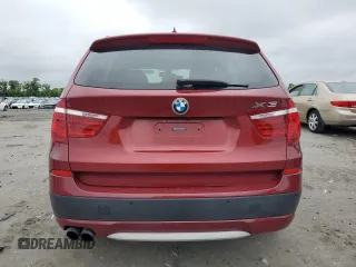 2013 BMW X3 xDrive28i with VIN 5UXWX9C55D0A23234, listed as a Copart auction lot 56388885 with 112,050 mi miles and Clean Title. Bid and sale history available at DreamBid. Image 6.