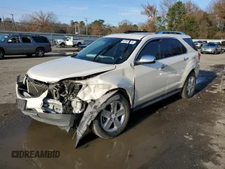 2015 Chevrolet Equinox LTZ with VIN 1GNALDEK5FZ128369, listed as a Copart auction lot 42951415 with 163,035 mi miles and Salvage Title. Bid and sale history available at carsss.com. Image 1.