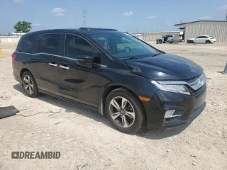 2018 Honda Odyssey Touring с VIN 5FNRL6H84JB021464, выставлен на аукционе Copart как лот 54152615 с пробегом 77 400 миль миль и Списание • Salvage title. История ставок и продаж доступна на DreamBid. Изображение 4.