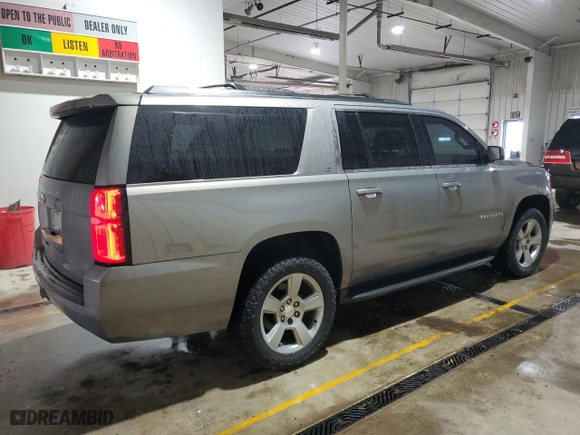 2018 Chevrolet Suburban LT with VIN 1GNSKHKC1JR100251, listed as a Copart auction lot 50147145 with 97,143 mi miles and Salvage Title. Bid and sale history available at carsss.com. Image 3.