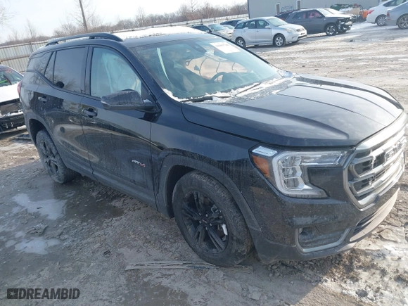 2022 GMC Terrain AT4 with VIN 3GKALYEV5NL158511, listed as a IAAI auction lot 41601746 with 19,974 mi miles. Bid and sale history available at carsss.com. Image 1.