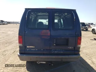 2005 Ford Econoline Cargo with VIN 1FTNE24L55HA05288, listed as a Copart auction lot 75017754 with 197,889 mi miles and Salvage Title. Bid and sale history available at carsss.com. Image 6.