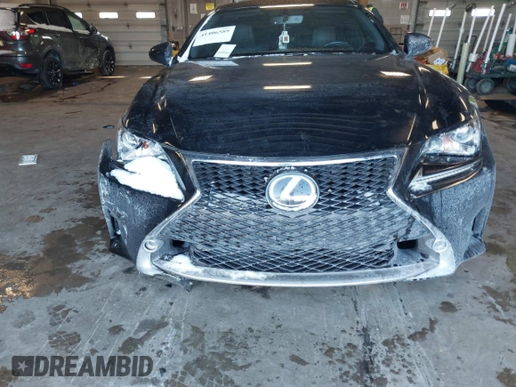 2015 Lexus RC 350 with VIN JTHSE5BC3F5004035, listed as a IAAI auction lot 41406589 with 128,155 mi miles. Bid and sale history available at carsss.com. Image 12.
