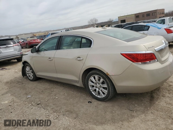2011 Buick LaCrosse CX with VIN 1G4GA5ED0BF224093, listed as a Copart auction lot 49406635 with 210,029 mi miles and Salvage title. Bid and sale history available at DreamBid. Image 2.