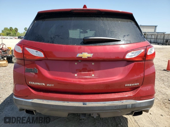 2019 Chevrolet Equinox Premier z VIN 3GNAXPEX2KS675396, wystawiony jako Copart lot #52352995 z przebiegiem 53 516 mil mil oraz Szkoda całkowita • Salvage title. Historia ofert i sprzedaży dostępna na DreamBid. Obrazek 6.
