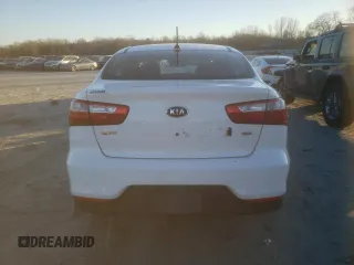2017 Kia Rio LX with VIN KNADM4A32H6059904, listed as a Copart auction lot 48192985 with 84,287 mi miles and Salvage Title. Bid and sale history available at carsss.com. Image 6.