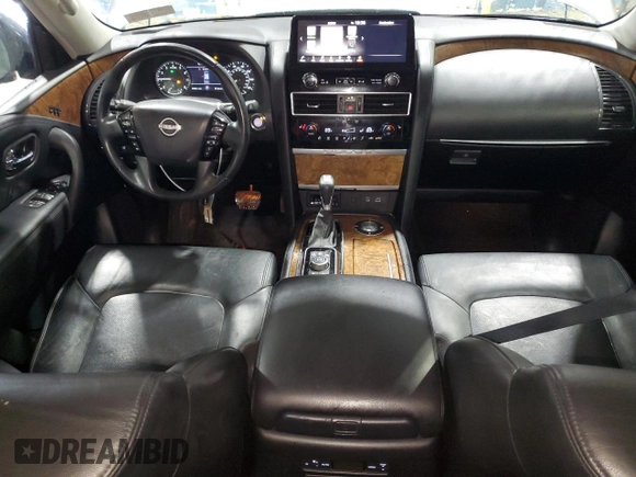 2022 Nissan Armada SL with VIN JN8AY2BA3N9392879, listed as a Copart auction lot 89096725 with 53,545 mi miles and Clean Title. Bid and sale history available at carsss.com. Image 8.