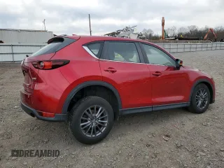 2019 Mazda CX-5 Sport with VIN JM3KFBBM5K0525696, listed as a Copart auction lot 49621595 with 87,536 mi miles and Salvage Title. Bid and sale history available at DreamBid. Image 3.