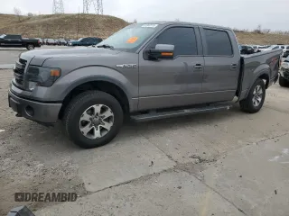 2013 Ford F-150 XL with VIN 1FTFW1EF6DKE61340, listed as a Copart auction lot 51802515 with 0 mi miles and Salvage Title. Bid and sale history available at carsss.com. Image 1.