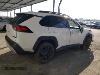 2023 Toyota RAV4 Adventure with VIN 2T3J1RFV1PW402088, listed as a Copart auction lot 41823475 with 30,498 mi miles and Salvage Title. Bid and sale history available at carsss.com. Image 3.