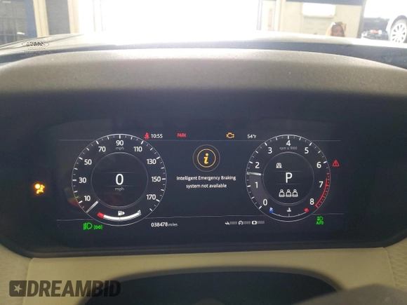 2019 Land Rover Range Rover Velar R-Dynamic SE with VIN SALYL2FV8KA211395, listed as a Copart auction lot 52767055 with 38,478 mi miles and Salvage title. Bid and sale history available at DreamBid. Image 9.