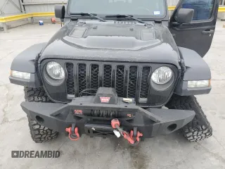 2020 Jeep Gladiator Rubicon with VIN 1C6JJTBG1LL147385, listed as a Copart auction lot 46136215 with 33,814 mi miles and Clean Title. Bid and sale history available at DreamBid. Image 13.