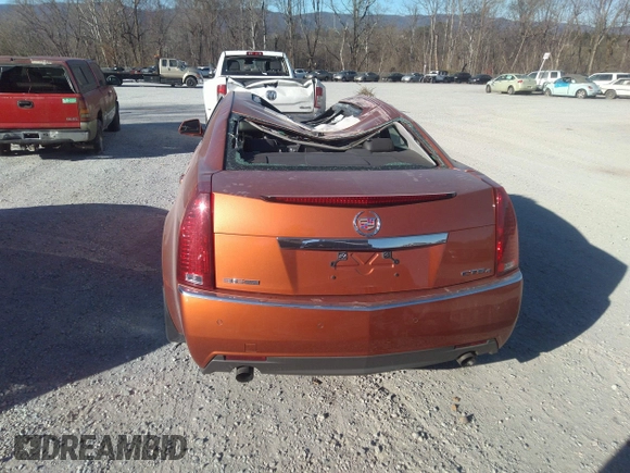 2008 Cadillac CTS AWD w/1SB with VIN 1G6DT57V980188992, listed as a IAAI auction lot 40945087 with 63,744 mi miles. Bid and sale history available at carsss.com. Image 16.