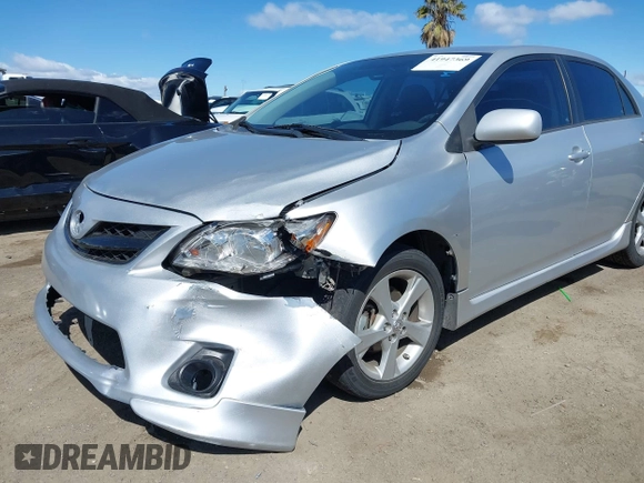 2012 Toyota Corolla L with VIN 5YFBU4EE9CP041102, listed as a IAAI auction lot 41947369 with 171,501 mi miles. Bid and sale history available at carsss.com. Image 6.
