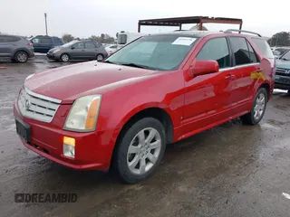 2008 Cadillac SRX AWD with VIN 1GYEE637580124158, listed as a IAAI auction lot 41501236 with 101,572 mi miles. Bid and sale history available at carsss.com. Image 17.