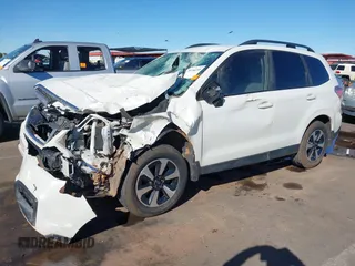 2017 Subaru Forester with VIN JF2SJABCXHH447128, listed as a IAAI auction lot 40788748 with 119,716 mi miles. Bid and sale history available at carsss.com. Image 2.