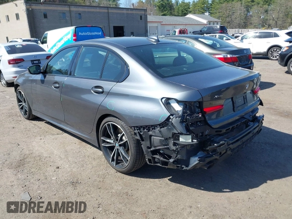 2021 BMW 3 Series 330i xDrive with VIN 3MW5R7J08M8C03343, listed as a IAAI auction lot 42061147 with 34,941 mi miles and . Bid and sale history available at DreamBid. Image 3.