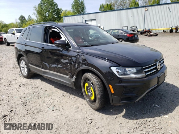 2018 Volkswagen Tiguan SEL z VIN 3VV2B7AX7JM119297, wystawiony jako Copart lot #54416195 z przebiegiem 51 972 mil mil oraz Szkoda całkowita • Salvage title. Historia ofert i sprzedaży dostępna na DreamBid. Obrazek 4.