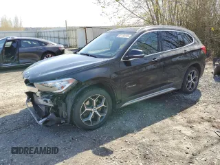 2018 BMW X1 xDrive28i with VIN WBXHT3C3XJ5K27379, listed as a Copart auction lot 52136315 with 79,428 mi miles and Clean Title. Bid and sale history available at carsss.com. Image 1.