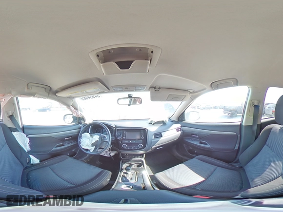 2018 Mitsubishi Outlander ES with VIN JA4AZ3A36JZ059615, listed as a Copart auction lot 54954485 with 107,626 mi miles and Salvage title. Bid and sale history available at DreamBid. Image 15.