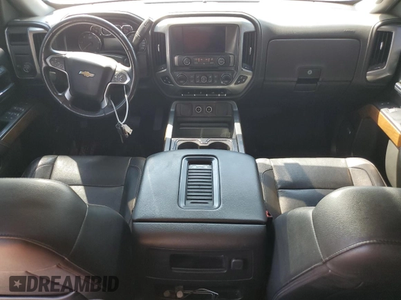 2017 Chevrolet Silverado 1500 LTZ with VIN 3GCPCSEJ5HG402865, listed as a Copart auction lot 69656594 with 121,087 mi miles and Salvage Title. Bid and sale history available at DreamBid. Image 8.
